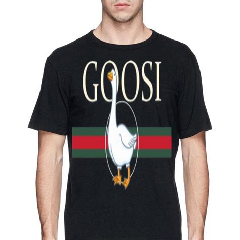 gucci shirt goose|gucci jersey t shirt.